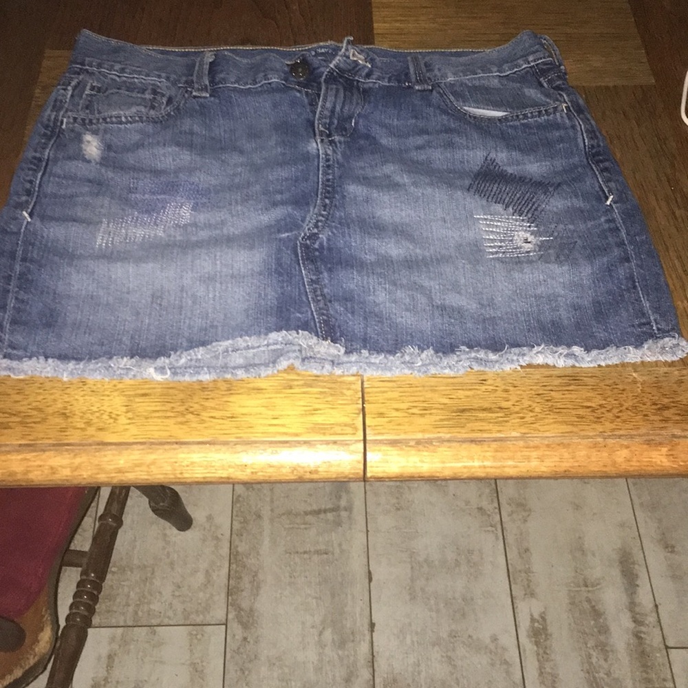 Old Navy denim mini skirt sz 6 #SummerSale5/$25